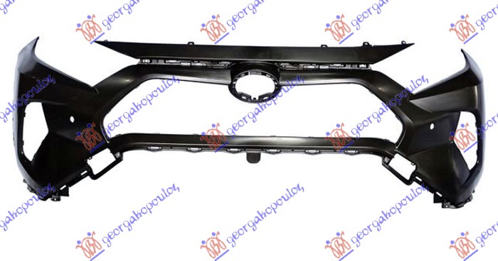 FRONT BUMPER PRIMED (W/2 PDC) (A QUALITY)