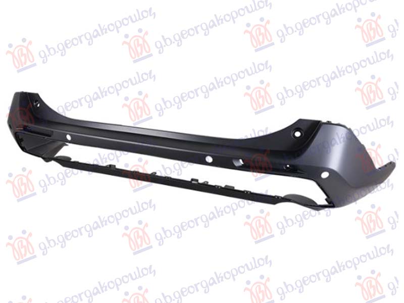 REAR BUMPER PRIMED (W/4 PDC) (PLUG-IN HYBRID) (A QUALITY)