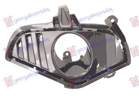 FRONT BUMPER GLOSS BLACK (W/FOG LAMP HOLE) (ROUND HOLE)