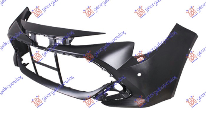 FRONT BUMPER (W/4 PDC & WASHER HOLES)