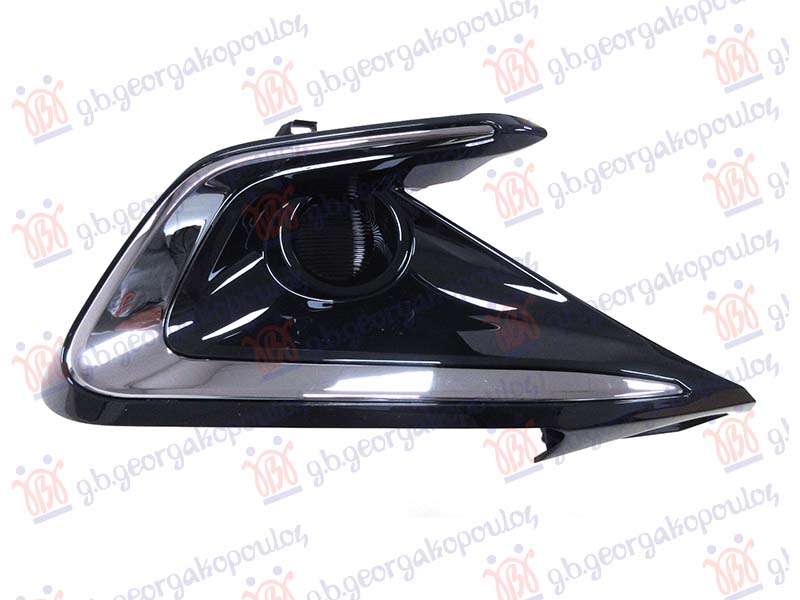 FRONT BUMPER GRILLE BLACK/CHROME
