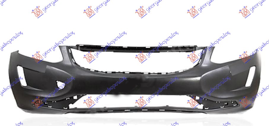 FRONT BUMPER PRIMED (W & W/O WASHER HOLES & PDC) (A QUALITY)