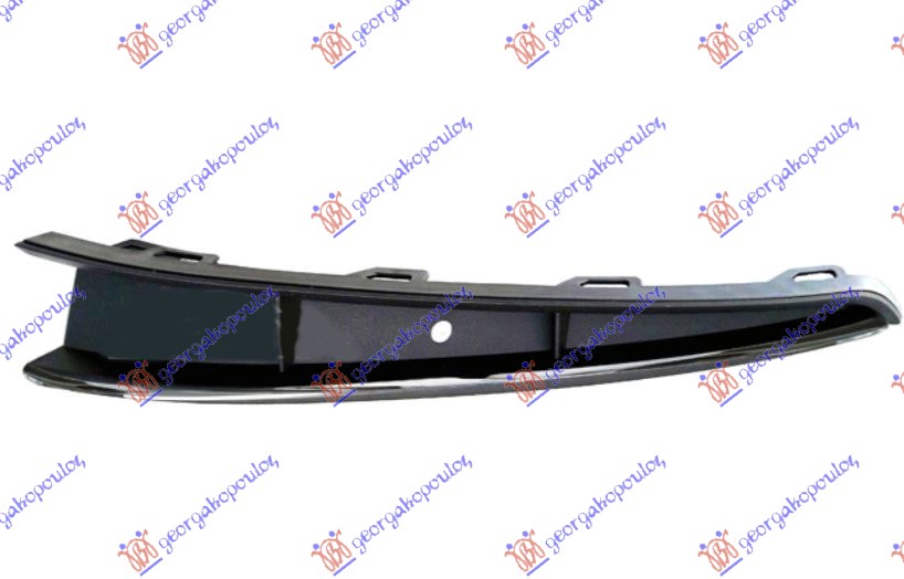 FRONT BUMPER GRILLE LOWER (W/ CHROME MOULDING)