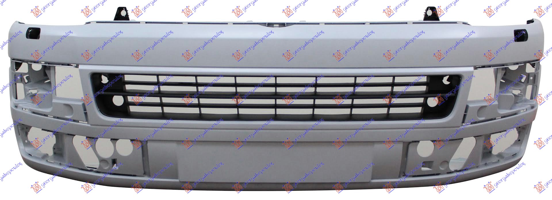 FRONT BUMPER PRIMED (W/CUTTING MARKS FOR PDC & WASHER HOLES)
