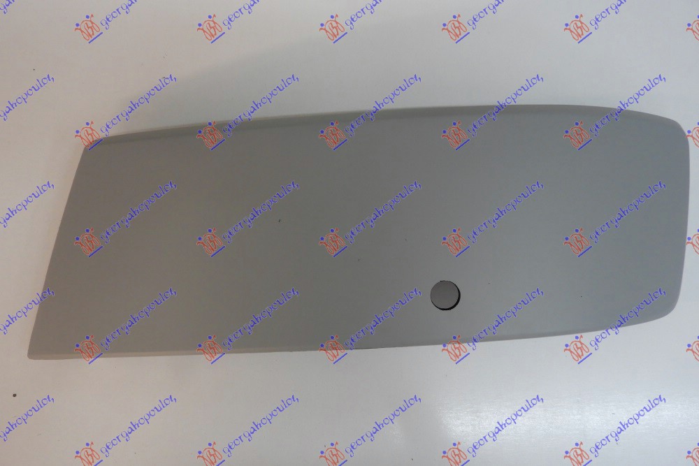 FRONT BUMPER SIDE MOULDING MAT-BLACK (W/PDS)