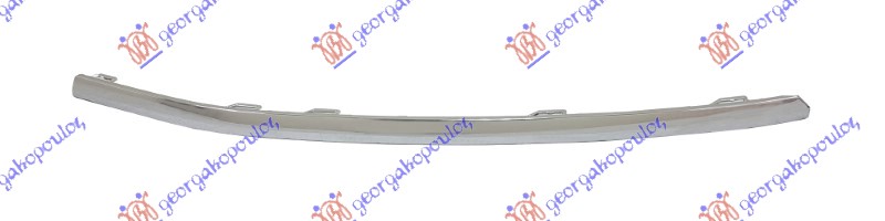 FRONT BUMPER GRILLE MOULDING LOWER (CHROME)