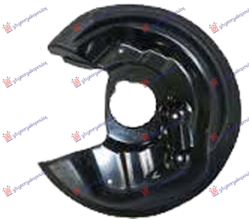 SPLASH PANEL BRAKE DISC REAR (DISC DIAMETER 256MM)