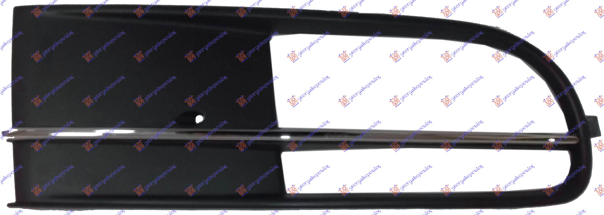 FRONT BUMPER GRILLE (W/ FOG LAMP HOLE) (W/CHROME)