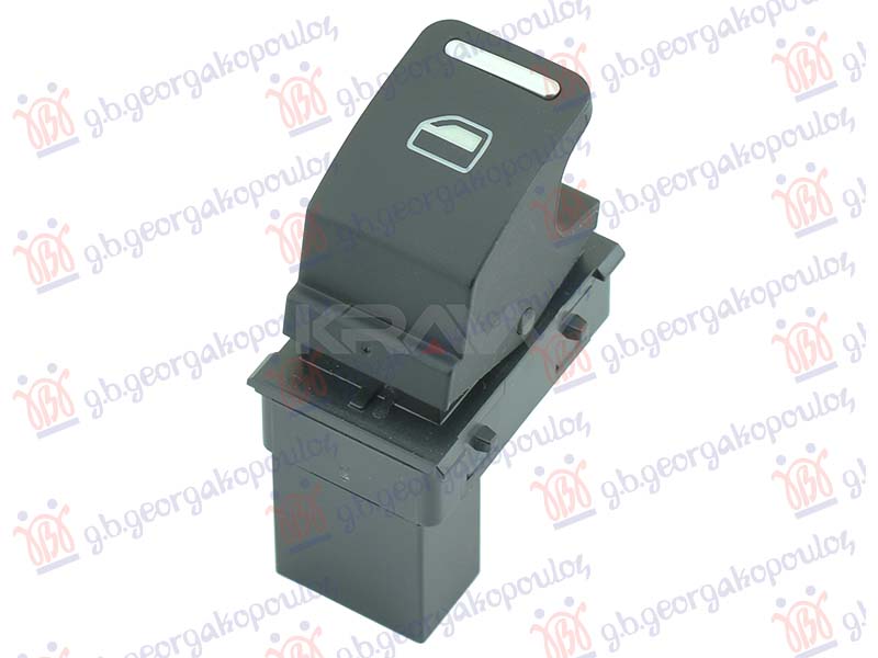 DOOR SWITCH FRONT (& REAR RH=LH) (BLACK/CHROME) (3pin)