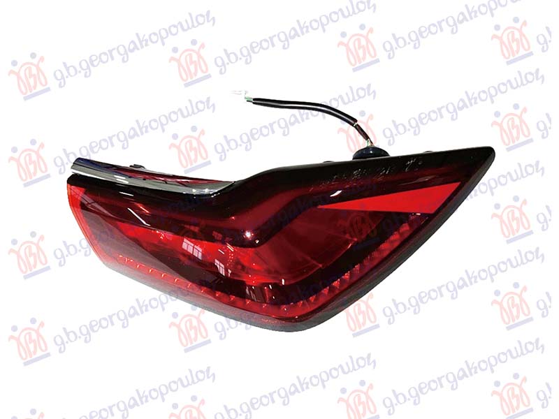 TAIL LAMP LED (W/CHROME MOULDING)