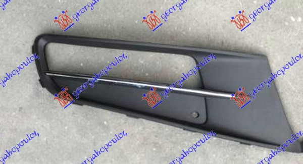 FRONT BUMPER GRILLE (W/ CHROME MOULDING) (W/ FOG LAMP HOLE)