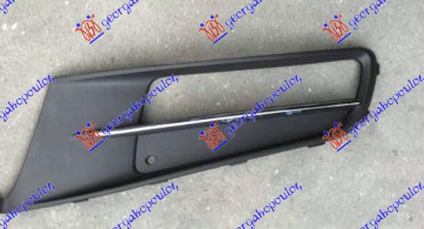 FRONT BUMPER GRILLE (W/ CHROME MOULDING) (W/ FOG LAMP HOLE)