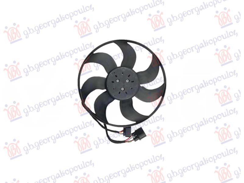 COOLING FAN PETROL-DIESEL (MOTOR+FAN)(360mm)