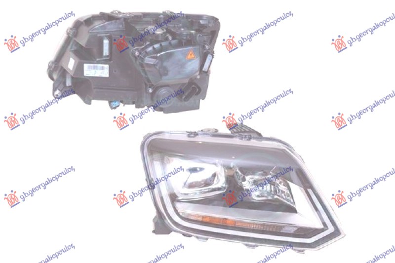 HEAD LAMP Bi-XENON AFS W/LED DRL 2012- (VALEO)