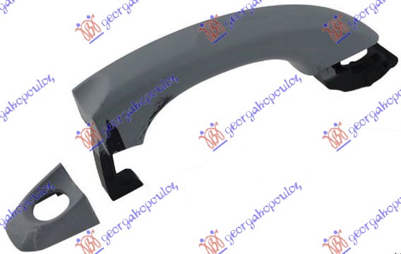 DOOR HANDLE FRONT OUTER PRIMED