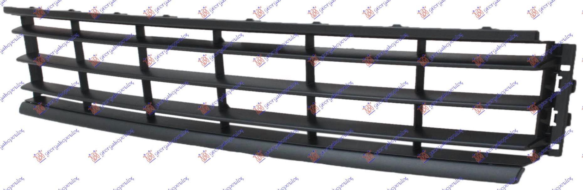 FRONT BUMPER GRILLE MAT-BLACK