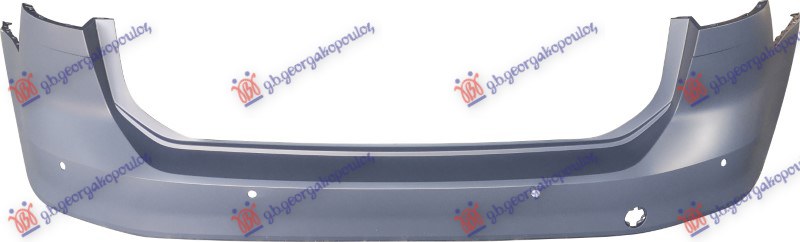 REAR BUMPER PRIMED S.W. (W/4 PDC) (ALLTRACK)