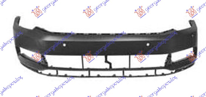 FRONT BUMPER PRIMED (HIGHLINE) (W/4 PDC & W/2 CUTTING MARKS FOR PDC & WASHER HOLES) (A QUALITY)