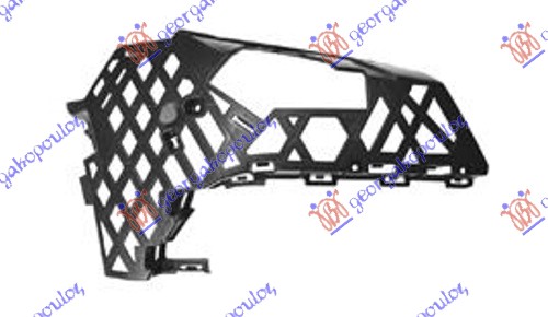 FRONT BUMPER SIDE PLASTIC REINFORCEMENT