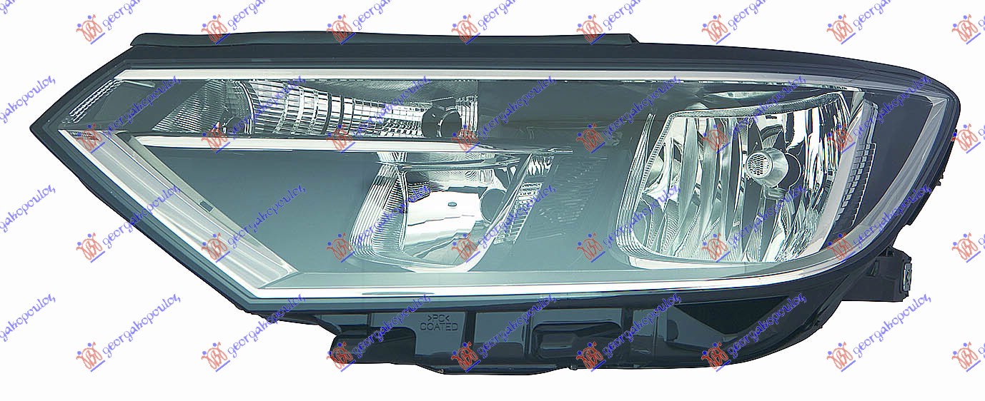 HEAD LAMP ELECTRICAL (H7/H9) (W/MOTOR)