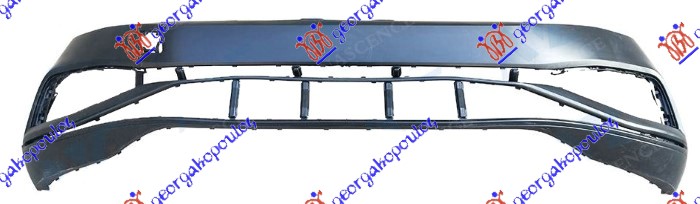 FRONT BUMPER PRIMED (W/CUTTING MARKS FOR PDC)