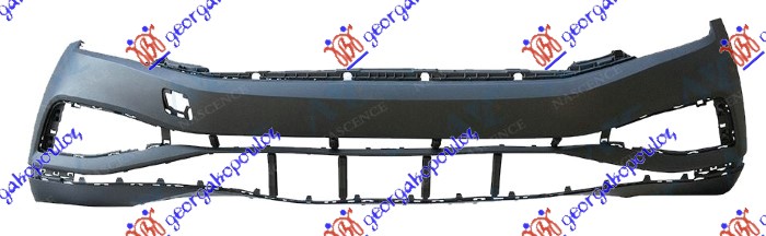 FRONT BUMPER PRIMED (HIGHLINE) (W/CUTTING MARKS FOR PDC)