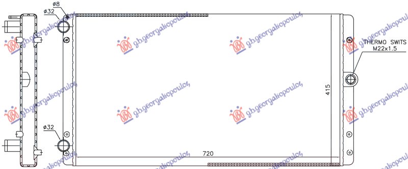 RADIATOR 2.5 DIESEL (720x416)