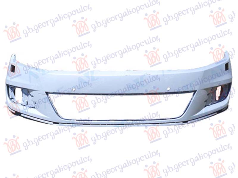 FRONT BUMPER (W/4 PDC & WASHER HOLES)