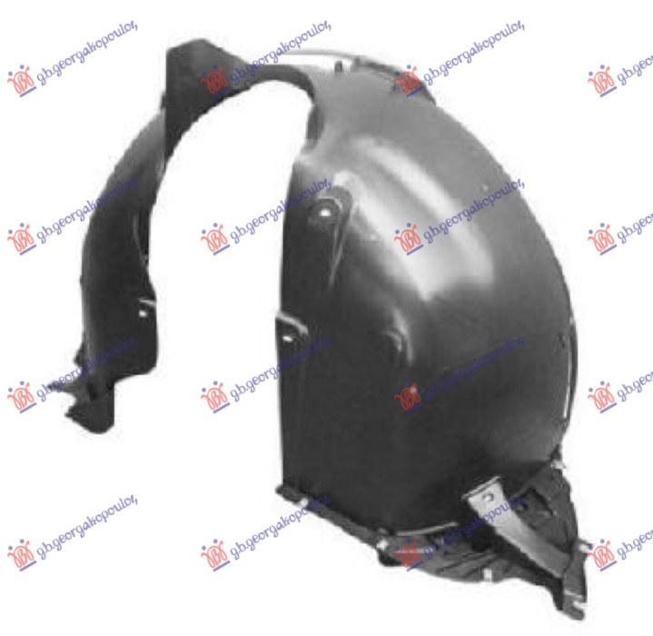 FRONT INNER PLASTIC FENDER (W/SOUND INSULATION)