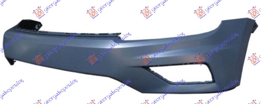 FRONT BUMPER PRIMED (W/CUTTING MARKS FOR PDC & WASH)