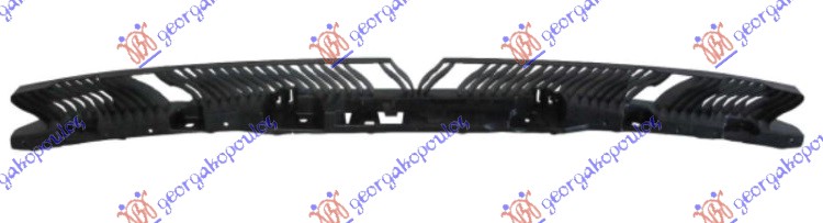 REAR BUMPER REINFORCEMENT PLASTIC