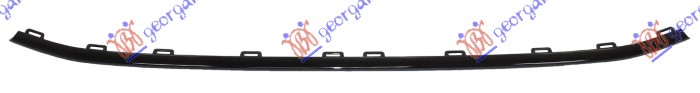 FRONT BUMPER MOULDING LOWER BLACK POLISHED (R-LINE)