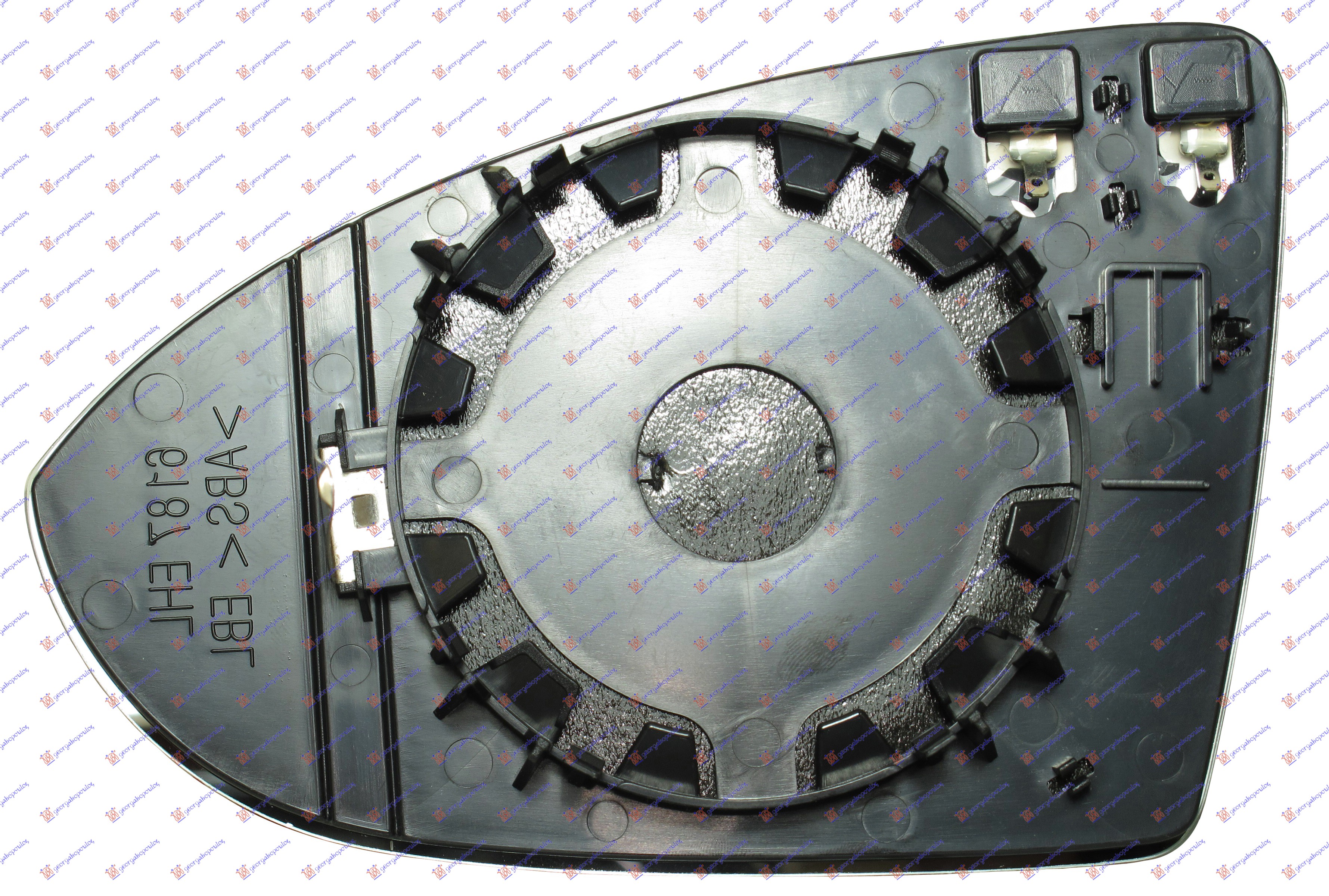 DOOR MIRROR GLASS HEATED (CONVEX GLASS)
