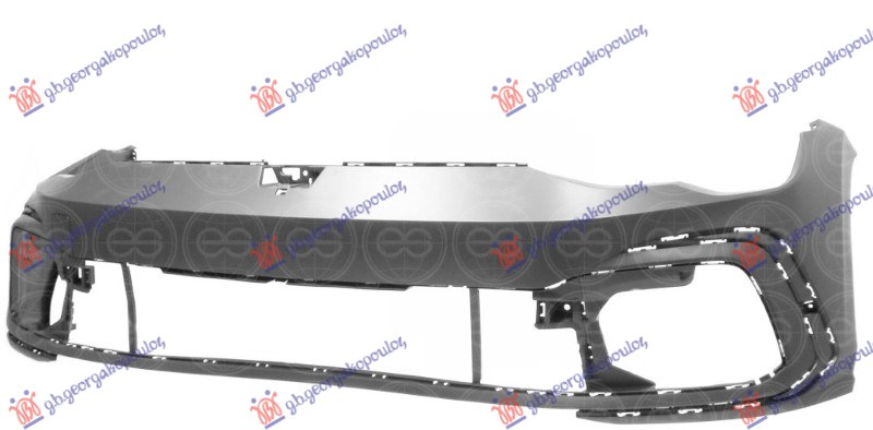 FRONT BUMPER PRIMED (GTE/GTD/GTI/R-LINE) (A QUALITY)
