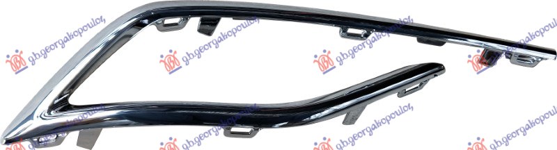 REAR BUMPER SIDE MOULDING CHROME