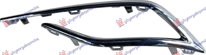 REAR BUMPER SIDE MOULDING CHROME