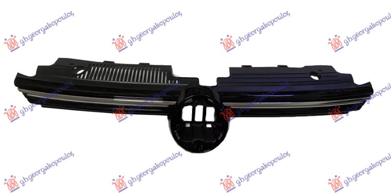 GRILLE W/CHROME MOULDINGS (WLED)