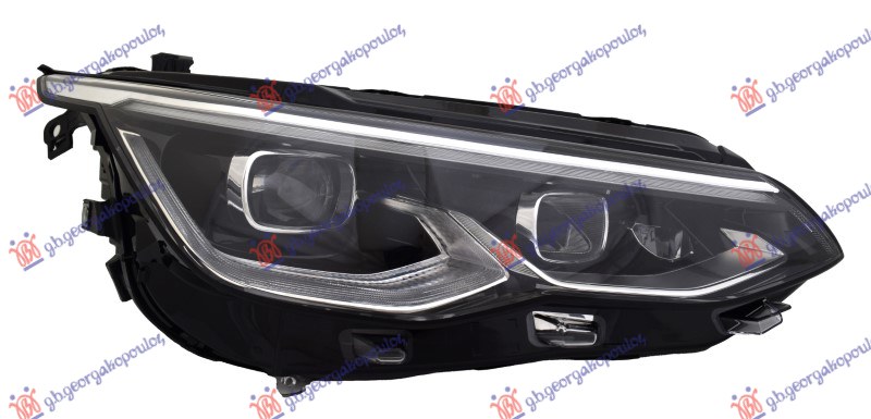 HEAD LAMP ELECTRICAL CHROME LED PLUS (TYC)