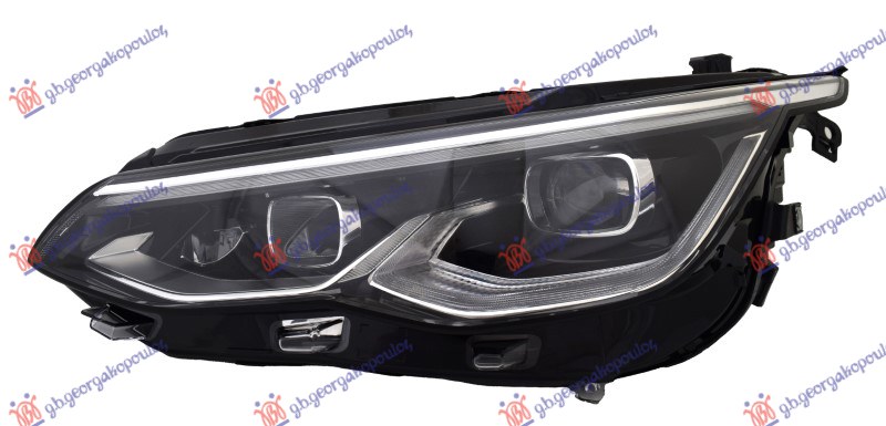 HEAD LAMP ELECTRICAL CHROME LED PLUS (TYC)