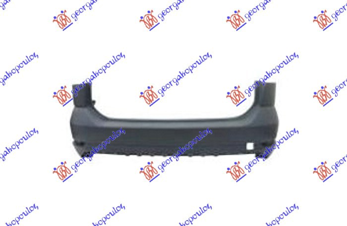 REAR BUMPER PRIMED