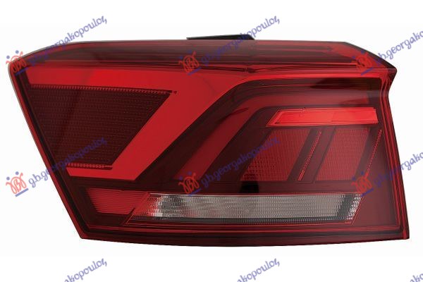Stop exterior LED negru