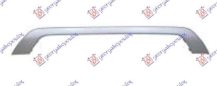 REAR SPOILER MOULDING SILVER