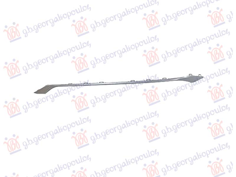 FRONT BUMPER GRILLE MOULDING PRIMED (R-LINE)