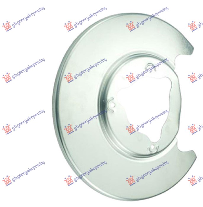 SPLASH PANEL BRAKE DISC REAR (PANEL DIAMETER 350/104MM)